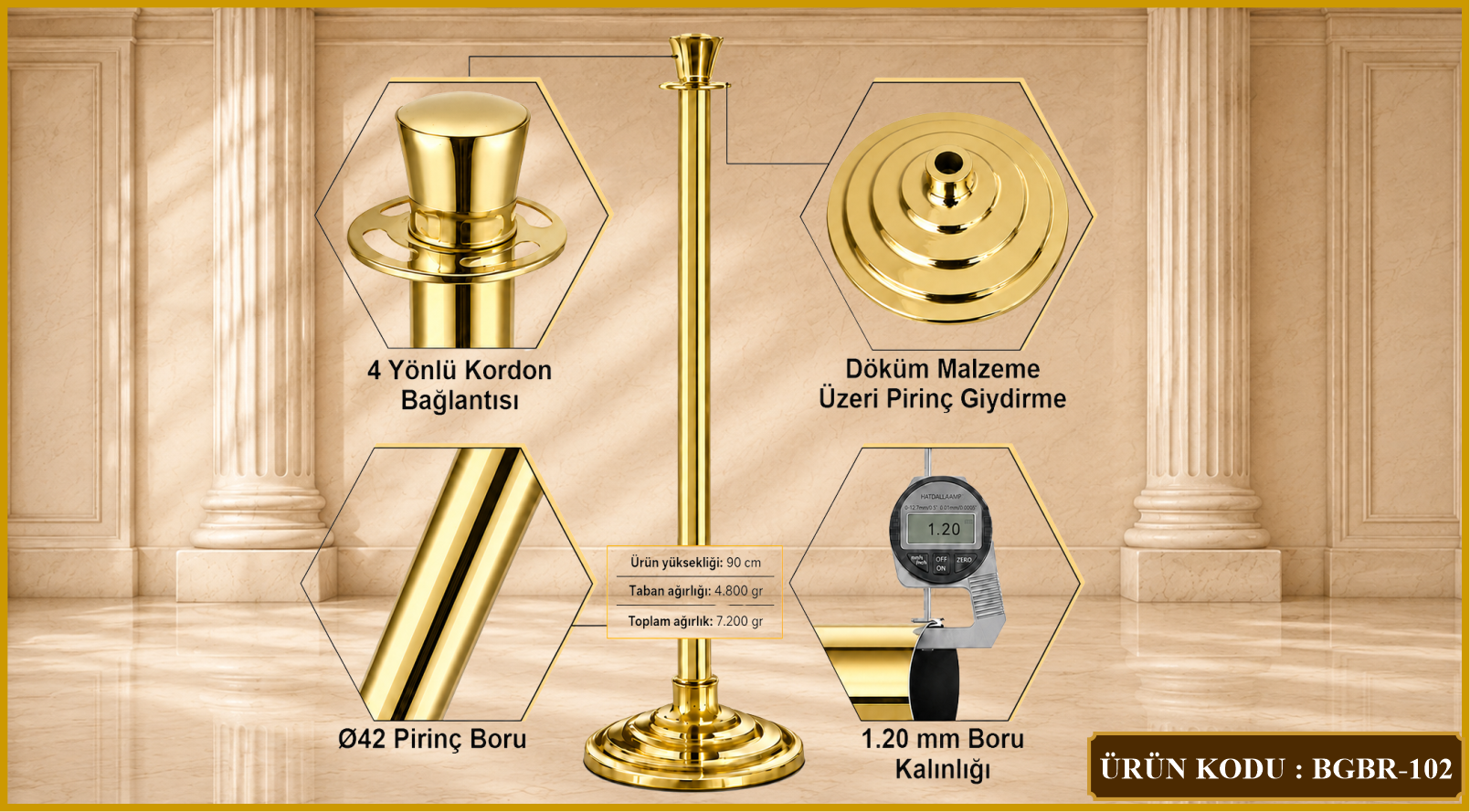 pirinc bariyer 90 cm