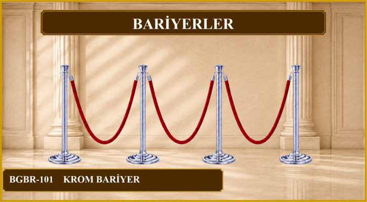 BGBR-101 90 CM KROM BARİYER