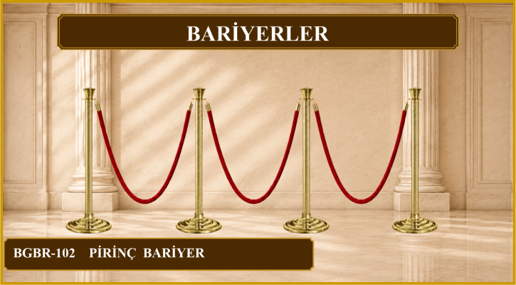  BGBR-102 90 CM  PİRİNÇ  BARİYER